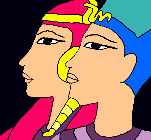 Ramsés y Nefertiti