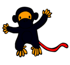 Dibujo Mono pintado por martintomasquirogas