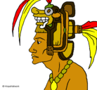 Dibujo Jefe de la tribu pintado por KAMILA