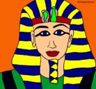 Dibujo Tutankamon pintado por ayr21222386