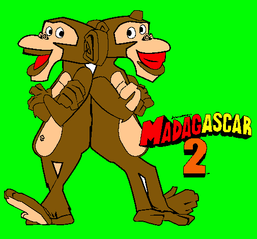 Madagascar 2 Manson y Phil 2