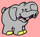 Dibujo Elefante pintado por dugleidis