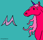 Dibujo Unicornio pintado por marianaguerra