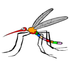 Dibujo Mosquito pintado por DANI