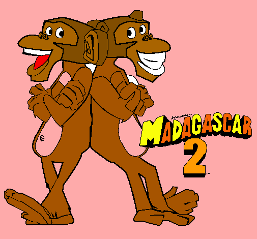 Madagascar 2 Manson y Phil 2