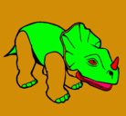Dibujo Triceratops II pintado por carloslugo