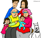 Dibujo Familia pintado por alba1