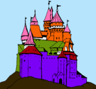 Dibujo Castillo medieval pintado por PAMELABC