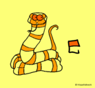 Dibujo Serpiente pintado por fatucundul