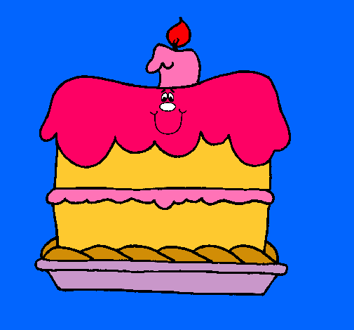 Pastel de cumpleaños