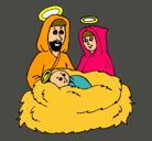 Dibujo Natividad pintado por luceroperedovillarreal