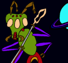 Dibujo Hormiga alienigena pintado por mgt62