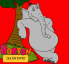 Dibujo Horton pintado por Aleejandra