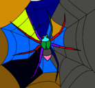 Dibujo Araña pintado por yago