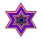 Dibujo Estrella 2 pintado por ariadna
