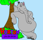 Dibujo Horton pintado por orlando