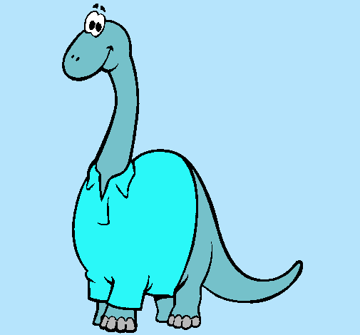 Diplodocus con camisa