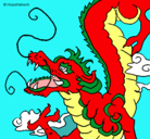 Dibujo Dragón japonés pintado por Martagv