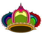 Dibujo Corona real pintado por acoraimadiazbonilla