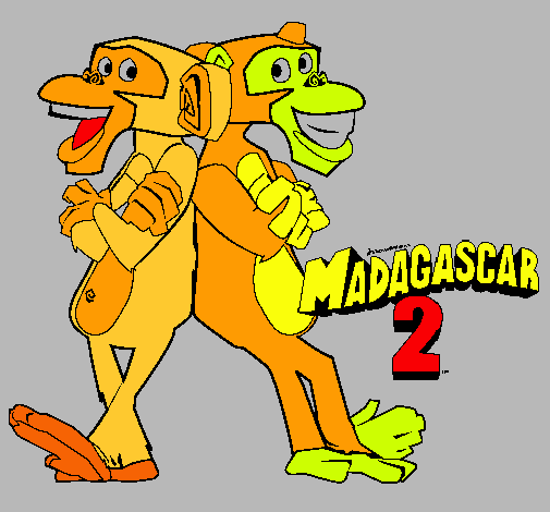 Madagascar 2 Manson y Phil 2