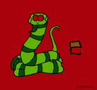 Dibujo Serpiente pintado por aresteamo