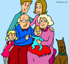 Dibujo Familia pintado por eduymar100