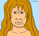 Dibujo Homo Sapiens pintado por ninfa