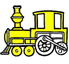 Dibujo Tren pintado por ADAY
