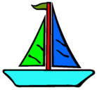 Dibujo Barco velero pintado por jemmanuel