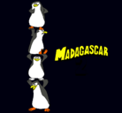 Dibujo Madagascar 2 Pingüinos pintado por gerardo