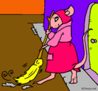 Dibujo La ratita presumida 1 pintado por catalinlalorca