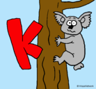 Dibujo Koala pintado por Ballack
