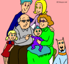 Dibujo Familia pintado por FAMILIA
