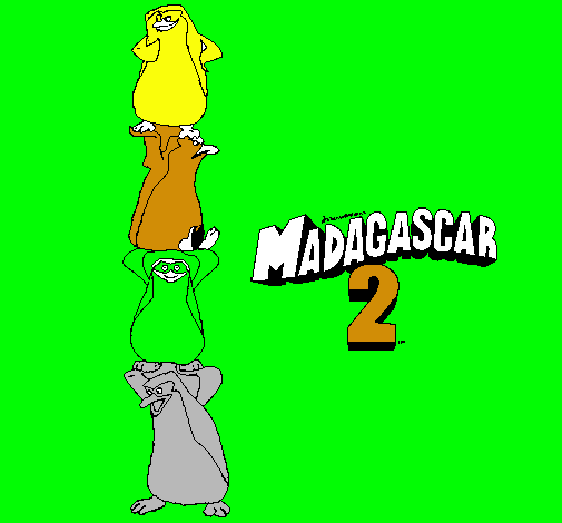 Madagascar 2 Pingüinos