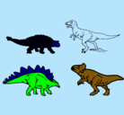 Dibujo Dinosaurios de tierra pintado por SANUEL4