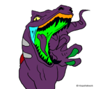 Dibujo Velociraptor II pintado por enolis
