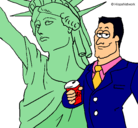 Dibujo Estados Unidos de América pintado por LaEstatuadelaLibertad