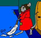 Dibujo La ratita presumida 1 pintado por juangui1999