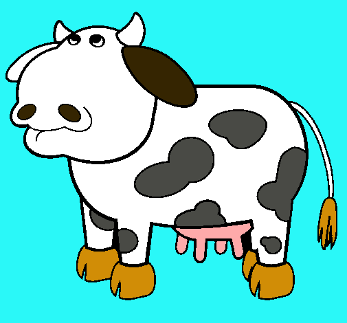 Vaca pensativa