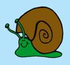 Dibujo Caracol  pintado por carolinasancho