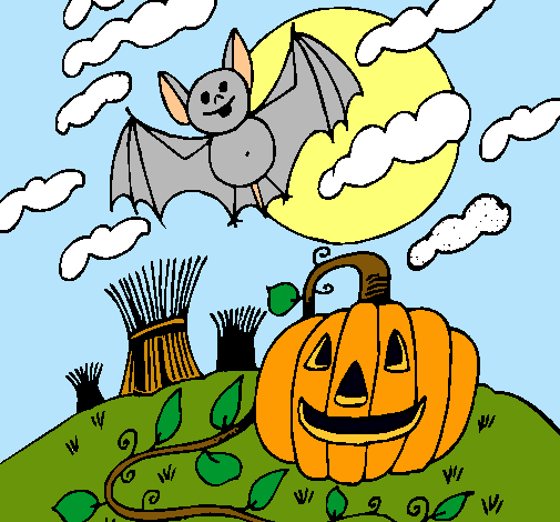 Paisaje de Halloween