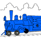Dibujo Locomotora pintado por MarcosVidalTrento
