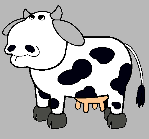 Vaca pensativa