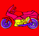 Dibujo Motocicleta pintado por emiliano