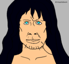 Dibujo Homo Sapiens pintado por virginia