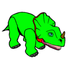 Dibujo Triceratops II pintado por harripoter