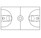 Dibujo Cancha pintado por yjjt