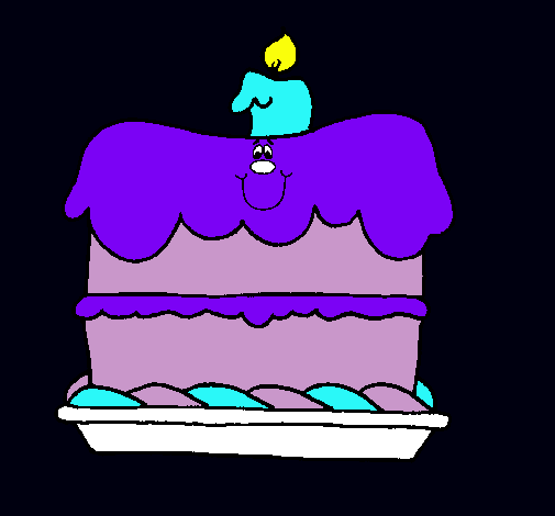 Pastel de cumpleaños