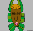 Dibujo Máscara africana pintado por Beb-Family