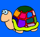 Dibujo Tortuga pintado por hugo